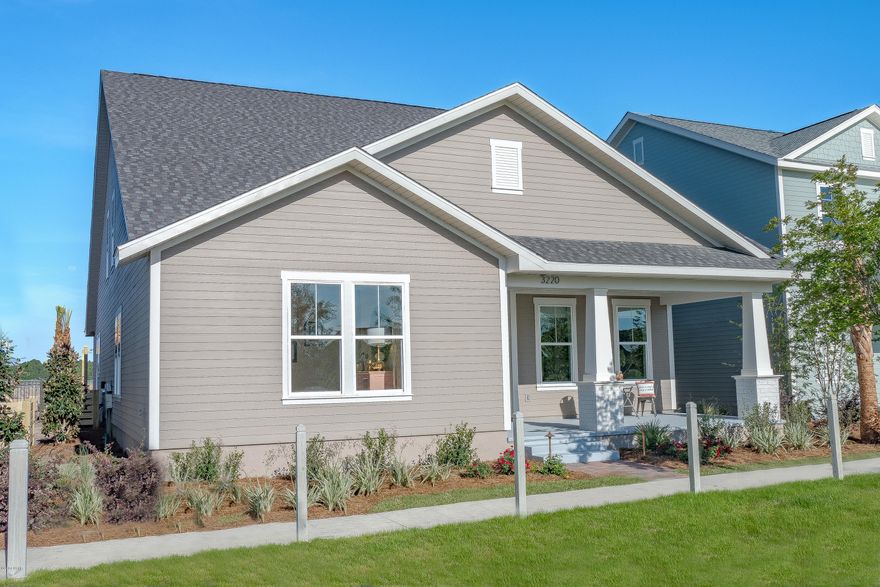 This house is a new construction Model Home Example and not the actual house being built. SB home shown has custom and optional features. Please ask agent for standard feature list. This home features the Marco I floor plan with Boatbuilder Elevation.