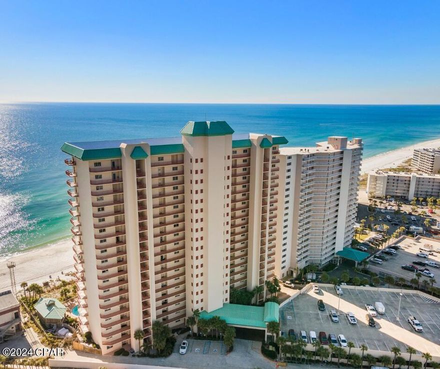 Welcome to your dream beachfront getaway at Hidden Dunes in Panama City Beach! This spacious 3-bedroom, 3-bath condo offers 2,300 sq. ft. of luxurious coastal living. Enjoy stunning Gulf-front views from both the living room and primary bedroom, each with direct access to a private balcony overlooking the pristine white sands and sparkling waters of the Gulf of Mexico. The large, fully equipped kitchen is perfect for family gatherings, and the open-concept layout provides ample space for relaxation. With chic coastal décor throughout, this condo is ideal for family vacations or as a serene, beachside retreat. Don't miss this opportunity to own your piece of paradise!