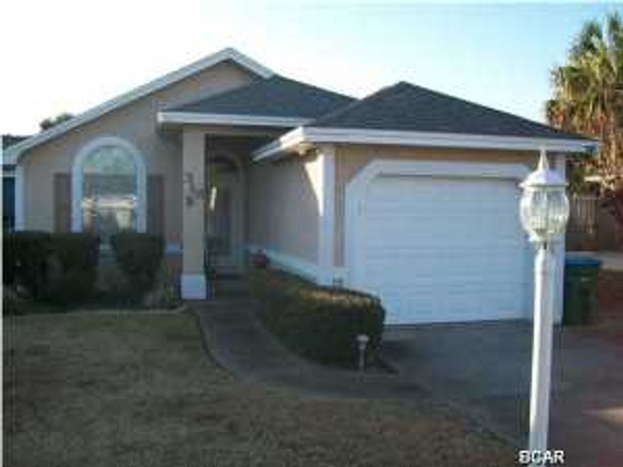 awesome house!!! New Roof in 2013, New Irrigation Pump in 2014, New H?W Heater in 2014, New inside AC in 2013. As you can see from the updates this home has been well maintained. Valted ceiling Thru-Out. Home is only a short walk from the beach. The Bonus room could be used as a third bedroom. Property has a large deck with cover sitting are in Back. Call today for your personal tour.
