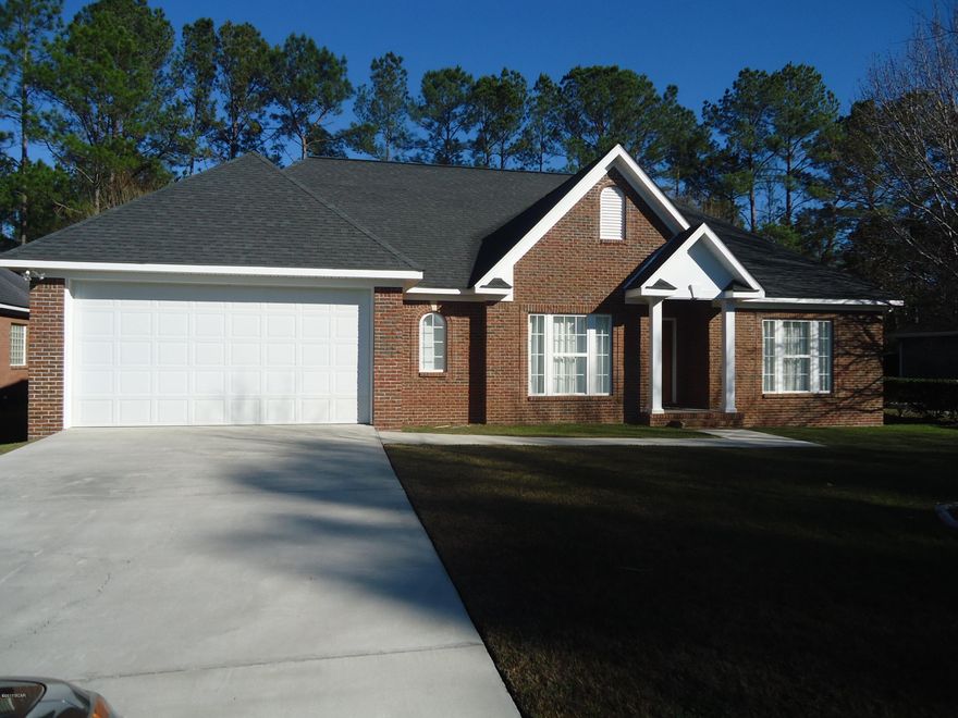 MOVE IN READY!!! This custom home in Camellia Acres, an adult subdivision, was built in 2008 by David Delaney. It is a 3/2 split floor plan with 9ft ceilings and a lot of storage and room. Picture yourself relaxing and sipping on the beverage of your choice on the screened in back porch. There is a large kitchen with granite counter tops, a double oven, and plenty of counter space. It also has a central vacuum system.  The master bath has a Jacuzzi walk in tub and a separate shower, walk-in closets and double vanities. Call for an appointment!
