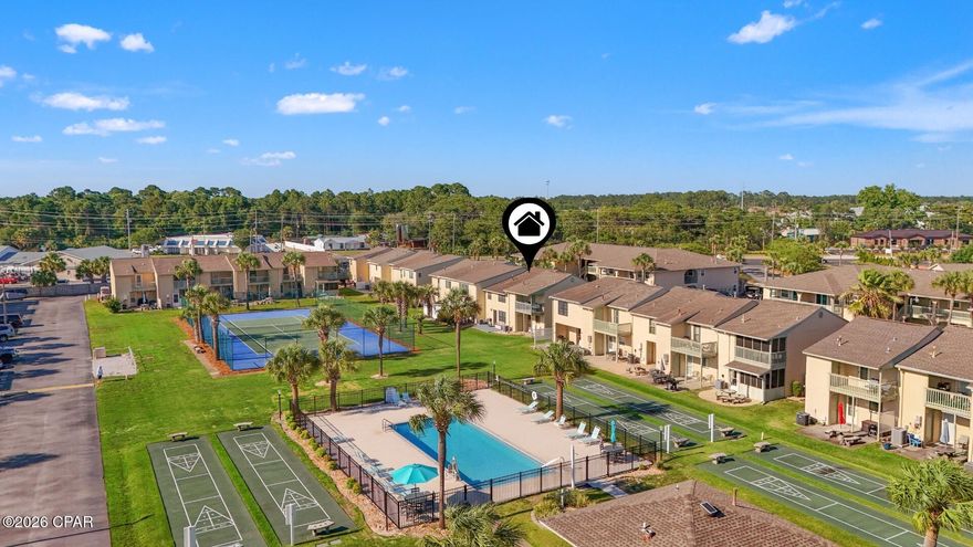 Rare opportunity to own a 4-bedroom unit in one of the most desirable gated resort communities in Panama City Beach. Units like this rarely become available in this neighborhood, especially in this location and at such an incredible price. Don't miss your chance to own a truly hard-to-find property!
One of the biggest features? This unit backs directly up to a HEATED POOL, Shuffleboard Courts, and Tennis Court giving you resort-style amenities practically right out your back door. Whether you're looking for a primary home, vacation property, or investment opportunity, the location inside the resort alone makes this unit stand out. The layout offers plenty of room for family, guests, or rental potential with 4 bedrooms and comfortable living space throughout. Additional highlights include two assigned parking spaces right outside your door and the convenience of no elevators. STR allowed with strong GRI potential! FHA and VA friendly! 
Gulf Highlands Beach Resort offers incredible amenities including 11 Pools (5 Heated), Tennis Courts, Pickleball Courts, Mini Golf, Fitness Room, Playgrounds, Shuffleboard, and a Gulf-Front Restaurant & Pool with private beach access. Golf carts are allowed throughout the resort which makes getting around easy and fun.
Properties with this bedroom count and this kind of location inside the resort are hard to find, especially backing up to amenities like this. Call you agent TODAY to schedule a private showing before this one is gone!