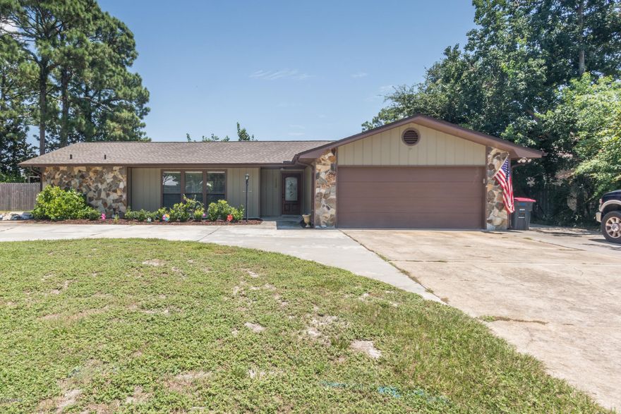 CURRENTLY UNDER CONTRACT, SELLER ACCEPTING BACKUP OFFERS. Fantastic location in Panama City Beach in quiet neighborhood. 5 Minutes from beaches, restaurants, shopping, dining, marinas, golf, and more!



Brand new roof, flooring, and upgraded appliances! Plenty of space with 2 living rooms, dining room, and  a Florida room. 



Master bedroom with walk-in closet, double vanity bath, and a bonus room for extra bedroom, nursery, or office.



Patio features built-in gas grill and green egg outdoor kitchen! Fruit trees include Olive, Grape, Mulberry, Peach, Apple, and Lemon. Storage shed with power. Additional parking on right side of home for your boat or RV.



All sizes and dimension approximate. 



See it today!