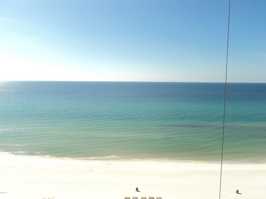 As one of Panama City Beach's premier properties, this complex sits on 1500 feet of our famous sugary white sand on the Gulf-of-Mexico. Dunes of Panama Features a wonderful resort lifestyle with three pools (1 heated), tennis courts, shuffleboard, arcade, community room, exercise room, on-site sandwich shop and excellent management and maintenance program. This wonderful 2 bedroom 2 bath unit is being sold completely furnished. The kitchen overlooks the dining area complete with a breakfast nook and the living room has a wonderful setup with sliders leading to a large balcony overlooking the beautiful Gulf of Mexico. Another Great feature of this unit is the mast bedroom is gulf side with direct access to the balcony. All Dimensions are approx. Short Sale