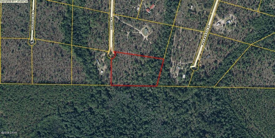 Wooded lot in Buckhorn Creek area where you can build a home or put a mobile home on.  Also has lots of wildlife for hunting!