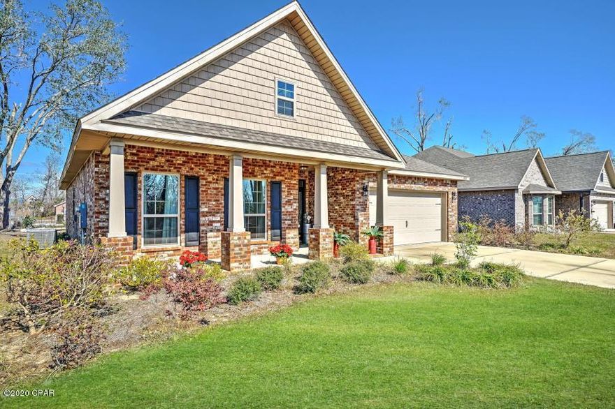 BEAUTIFUL Home in Lynn Haven available for rent NOW!   Home is very spacious open floor plan with 3 bedrooms and 2 baths, and a bonus room - could possibly be a 4th bedroom.  

Lynn Haven school district and on a quiet cul-de-sac. The home features an inviting front porch, a large foyer opens to the family room in the center of in the home which features a double tray ceiling. The family room is open to the kitchen featuring wood cabinets, granite counters, and stainless appliances; and the huge dining area- room for an 8 ft table and more. The master bedroom is enormous with enough room for king size bed and a sitting area or office.