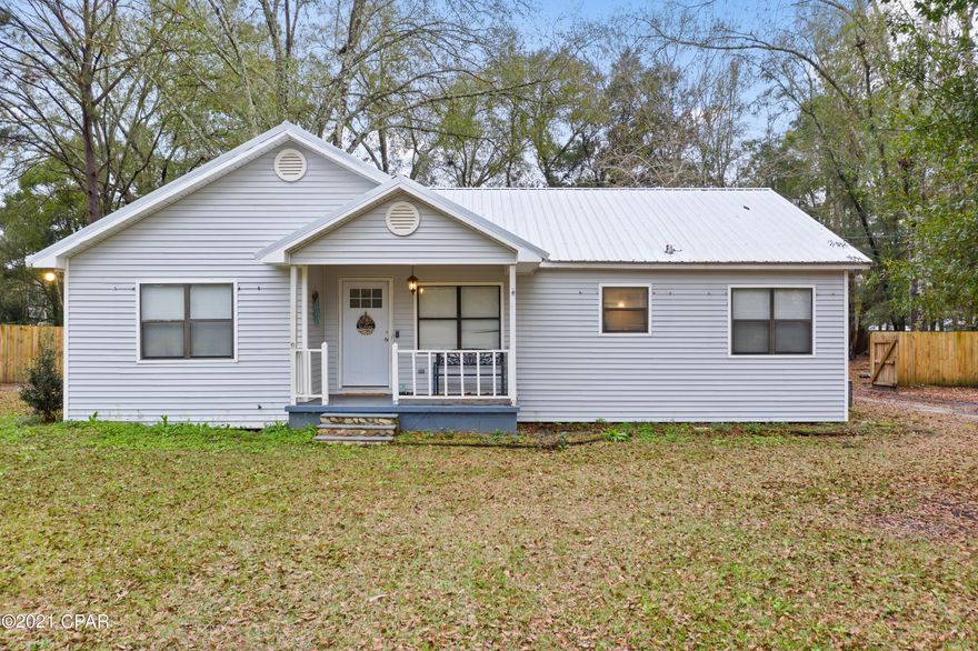 This charming 3-bedroom, 2 bath country home has been immaculately maintained and is truly move-in ready! An open floorplan joins the spacious living room, dining and kitchen into one cohesive space, while the split bedroom gives ample privacy for the master suite that boast a full bath and his/her closets. Outside you will find a covered front porch, privacy fenced backyard and a 24x36 pole barn. Home is located on an oversized city lot minutes from schools, restaurants and Hwy 77.