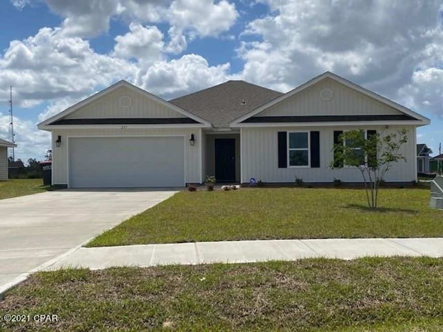 The Denton floor plan has 4BR/ 2BA. From the moment you enter this home you will find traditional 8' ceilings throughout vinyl flooring in common and

wet areas, and plus carpet in the bedrooms. The walls have quality paint and interior doors have brushed nickel hardware. The kitchen is open and spacious and

has beautiful stained cabinetry. Appliances include a microwave, dishwasher and stove. 8' ceilings, vinyl flooring throughout the main areas of the home and

carpet in the bedrooms. This home is being constructed with the Zip Sheathing system, providing greater protection than a traditional housewrap from damages due to wind, rain, and extreme weather. A standard Smart Home package includes a KwikSet keyless entry, Skybell doorbell, automated front porch lighting, an Echo
Dot device, and Quolsys touch panel which can be integrated to control your lighting, thermostat, front door and so much more.
A builder 10 year structural warranty is also included.

Pictures, photographs, floor plans, elevations, features, colors and sizes are approximate for illustration purposes only and will vary from the homes as built. Home and community information including pricing, included features, terms, availability and amenities are subject to change and prior sale at any time without notice or obligation. For Move-In/Completion Estimates: Ready dates are estimates only. Timing of completion of construction and buyer move-in are subject to contingencies contained in home purchase agreement and governing jurisdictions issuance of a certificate of occupancy, and may change due to forces majeures and other delays or disruptions outside the reasonable control of the Builder.