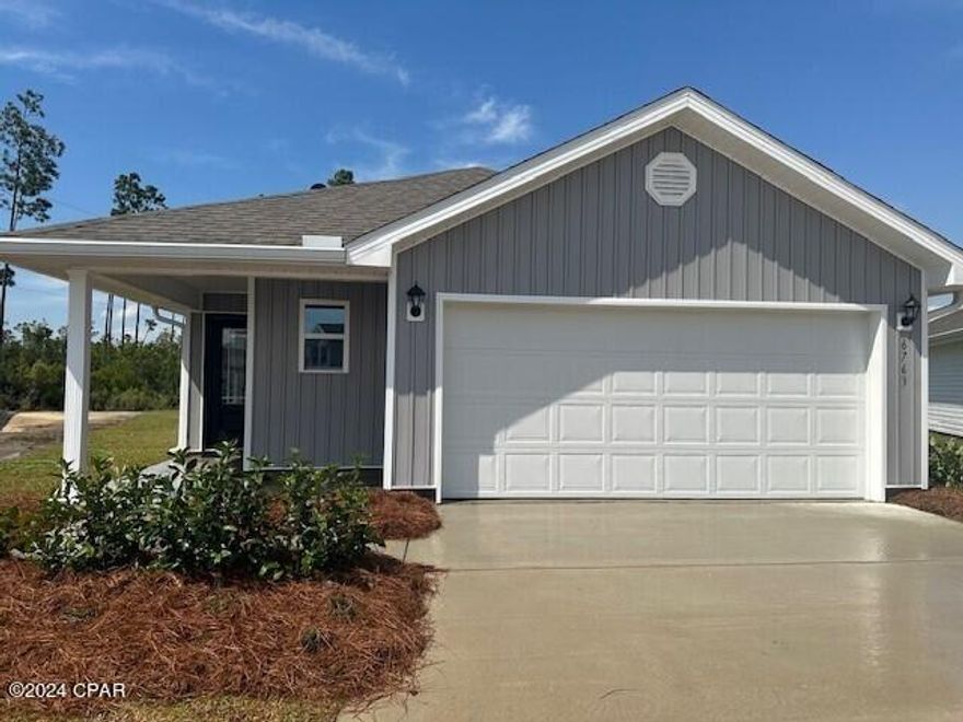 This home is under construction and should be completed by mid to late May. Located in a cul-de-sac, the Jemison floor plan is a 3-bedroom, 2-bathroom home that is designed to optimize living space with an open concept kitchen overlooking the versatile family room. The well-appointed kitchen features an island with bar seating, oversized pantry and sleek stainless-steel appliances! Bedroom one is located at the rear of the home for privacy and has an ensuite bathroom with double vanity and spacious closet providing substantial storage space. A second bedroom and bath are located at the front of the home. Just off the kitchen the versatile third bedroom, perfect to meet your needs. Like all homes in Liberty, the Jemison includes a Home is Connected smart home technology package which allows you to control your home with your smart device while near or away. An appliance package is include with a stainless steel stove, microwave and dishwasher.