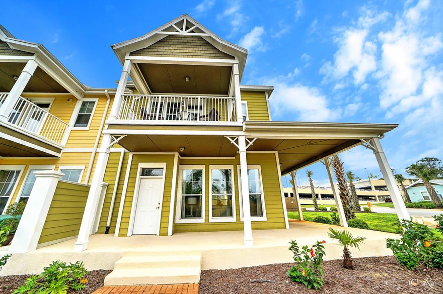 CURRENTLY UNDER CONTRACT, SELLER ACCEPTING BACKUP OFFERS' Wow...The Island Reserve resort at it's finest.  Luxury living at affordable prices. Enjoy this spacious 3 Bedroom, 3 1/2 bath end unit  with 2187 of sq ft., 2 car garage, Featuring a 20 x 18 living room with wet bar, 10 foot ceiling, and arched entries. The master bedroom features an entry to the second floor balcony, room for a king bed with all the furnishings, a spa like master bath with double vanities and granite counter top, a deep relaxing soaking tub, and a separate walk in shower, and tons of storage with a walk in closet. The two additional bedrooms each have private full baths. This end unit window's allow natural light to brighten the inside. Then there is the resort itself. It provides a beautiful 1 acre pool, indoor room, and hot tub. The lush landscaping and fountains outside and inside all the courtyard areas throughout the entire community will make it feel like you are on vacation year round. Dues include Insurance on Building, Pool and Clubhouse amenities, Water/Sewer, trash, landscaping, accounting, security 24/7, maintenance, legal, and parking. Island Reserve is pet friendly as there are special pet areas located around and within the complex so you can walk your dog(s) as needed. This is a great place to live. All room sizes are approximate, buyer to verify if important.