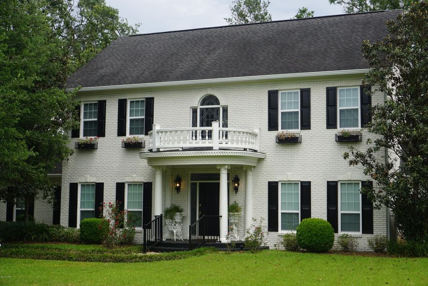 Lovely Executive home located in desirable North Oaks Subdivision in close proximity to Marianna High and the new K-8 school (projected completion 2020). This lovely home is great for a growing or extended family featuring 5 bedrooms 3.5 baths with an open floor plan. The large master bedroom with en-suite is on the main floor and 4 bedrooms and 2 baths are upstairs. The main living area has an office with a fireplace, open living room, dining area and wet bar with plenty of counter space for serving open to the kitchen. The kitchen features a huge butler's pantry and Viking range. An additional living space/sun room opens up to the backyard featuring a large open patio with fountain, pergolas, sitting areas and beautiful rose garden. Possible Owner Financing w acceptable terms.