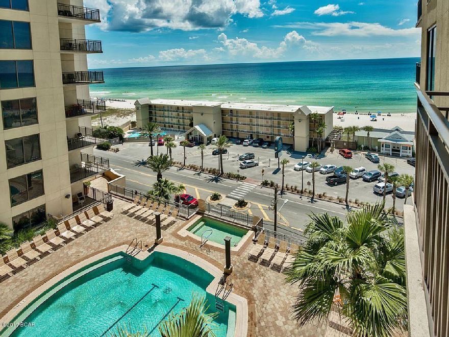 Studio Condo located in Origin at Seahaven. Within walking distance to Pier Park. On the eighth floor with a beautiful Gulf View.