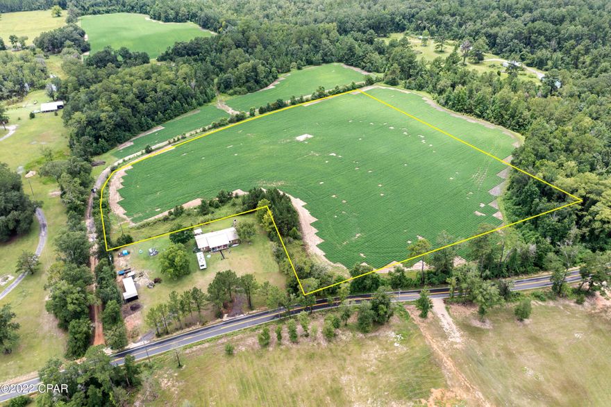 Let your creativity fly with this 10+ acre parcel of gorgeous land! Whether it's for recreational purposes or to build your dream home, this property is ready for you! Located on a newly paved road just minutes from Hwy 77 and a short drive to Interstate 10.