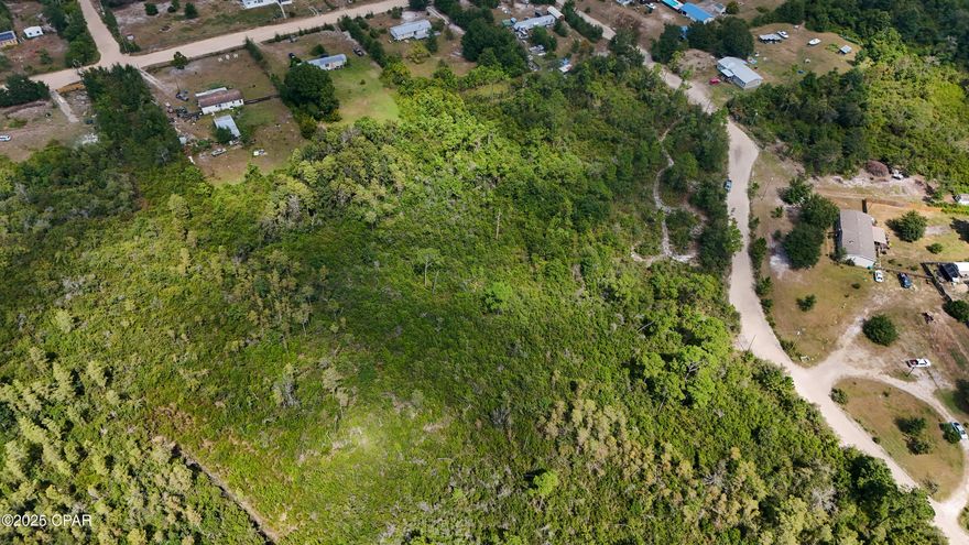 Peaceful country living awaits on this 1.3± acre wooded homesite in Panama Pines! Enjoy privacy and nature while still being within easy reach of Panama City amenities. Zoned for single-family or mobile home — perfect for your future home or investment build. This lot offers natural beauty and a quiet setting surrounded by mature trees. No HOA, no deed restrictions, and plenty of space for outdoor living, gardens, or recreation.