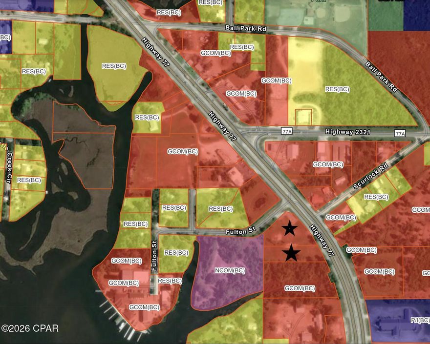 ±1.95 acres of C3-zoned commercial land located along the highly trafficked Highway 77 corridor in Southport. This offering includes two contiguous parcels totaling approximately 300 feet of frontage and exposure to an estimated 29,000 vehicles per day.

The site features a corner parcel with established ingress and egress, providing strong accessibility and visibility, along with an adjacent interior parcel that enhances overall site layout and development flexibility. The combined configuration allows for a more efficient footprint compared to individual acquisition.

Preliminary development work has been completed on the interior parcel, including survey and conceptual planning, offering insight into site potential. Ideal for auto-oriented, retail, or quick-service commercial uses seeking high-traffic exposure.

Available individually or in combination with the adjacent corner parcel for expanded development opportunity.