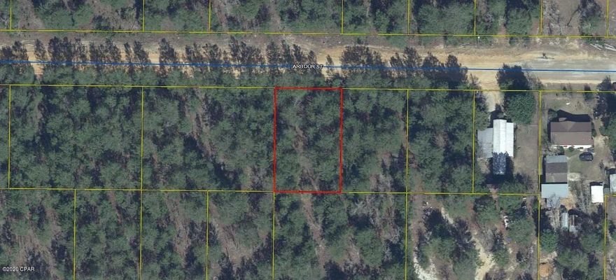 Lightly wooded lot in growing Mossy Head community of DeFuniak Springs. Perfect spot to build your new home or you could put a mobile home here. No utilities currently on the property but power is on the street. Public water is available with paid tap fee. Septic tank will be required. Property is located minutes from Blackstone Golf Course and Interstate-10. DeFuniak Springs and Crestview are approximately 15 minutes away and it is approximately 30 minutes to Niceville and Eglin Air Force Base.  Two adjoining lots (.229/acre each) also for sale separately (MLS #702273 and #702275).