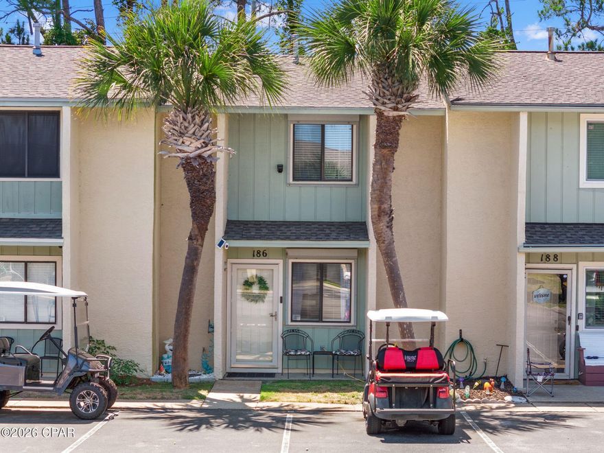 Experience coastal living at its finest in Gulf Highlands Beach Resort in beautiful Panama City Beach, Fl. This charming 2-bedroom, 2.5-bath townhome offers an open-concept living space designed for comfort and entertaining. Enjoy your own private patio, perfect for relaxing after a day at the beach.
Located in a gated resort-style community featuring 11 pools, private beach access, fitness center, and mini golf. This home delivers the ultimate vacation lifestyle. Whether you're searching for a personal beach getaway or income-producing short-term rental, this property checks every box.
Just moments from the sugar white sandy beaches and emerald waters of the Gulf Coast, this is your opportunity to own a slice of paradise.