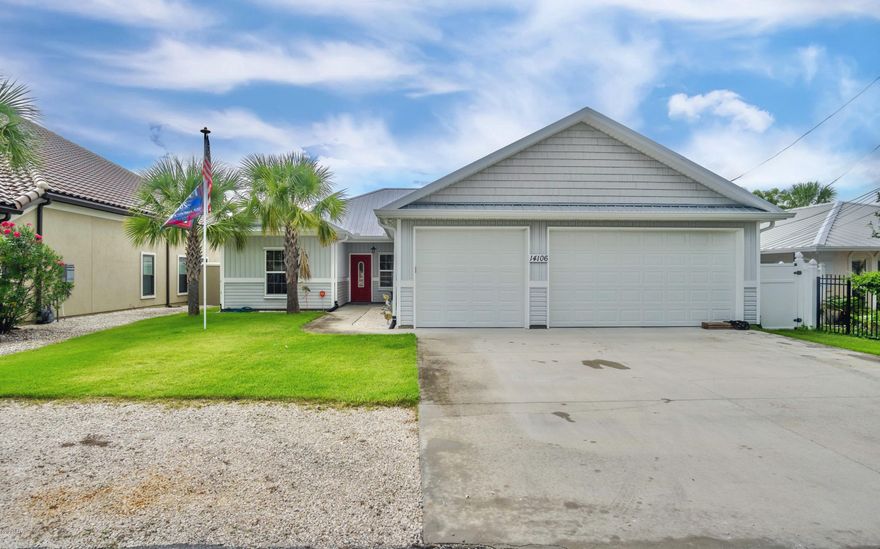 CURRENTLY UNDER CONTRACT, SELLER ACCEPTING BACKUP OFFERS'  Reward yourself with this stunning Bid-a-Wee home. This custom built dream home with a pool is beyond breathtaking. The highly desirable Bid-a-Wee neighborhood is unlike any other place in PCB. The private gated beaches allow you to enjoy your time spent on the sand without the crowds. Conveniently located to great schools, shopping, dining and within walking distance to the one of a kind private beach. Highlights include, a heated 3 car garage, perfectly manicured landscaping, vinyl privacy fence, a metal roof, outdoor shower, Hurricane storm shutters, tankless gas water heater and the best part, your private salt water pool. With 3 bedrooms, 2 bathrooms and an open split floor plan this home provides comfortable living space and creates the perfect setting for relaxing and entertaining. When you enter the home you'll notice the tasteful finishes including porcelain tile floors throughout the entire home. The open kitchen with black Kitchen Aide appliances, an oven with a downdraft vent, granite countertops, touchless faucet, built in double oven/ microwave combo, a coffee bar and a large breakfast island open up to the spacious great room. The large master bedroom with tray ceilings, a pool view and a walk in closet flows into the master bathroom. You'll love the convenience of a double vanity, tiled shower and a private door to the back yard. 


The other two bedrooms provide plenty of space for sleep, study and additional storage. As well as the additional bathroom with a tiled shower/tub combo. Enjoy cookouts entertaining family and friends on your covered back porch or cool off in the pool. This home is a must see. For additional information or to schedule a private showing call today!