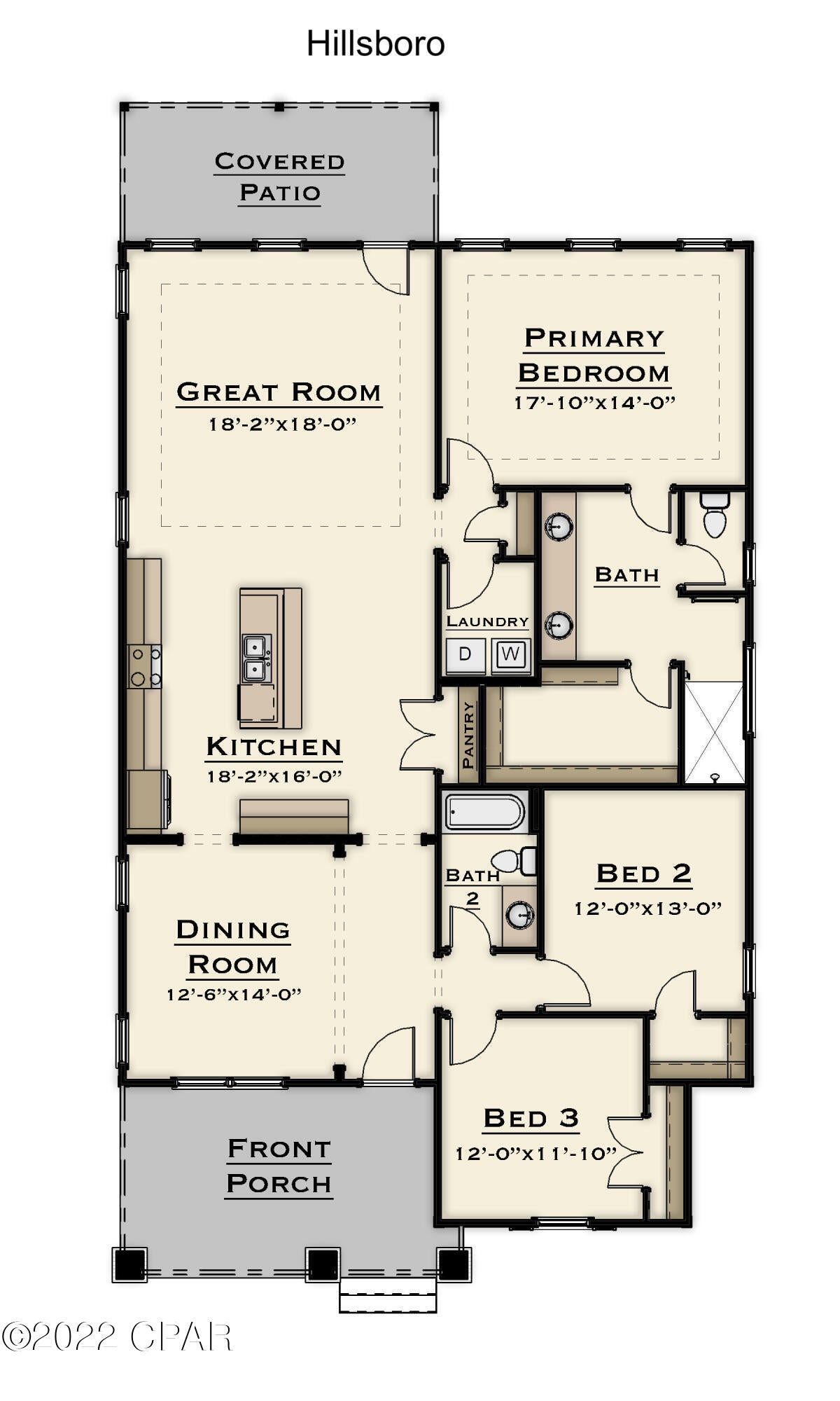 1506 Boxwood Avenue LOT 764 - HILLSBORO PLAN
