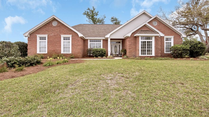 TRULY JUST STUNNING INSIDE & OUT! All brick home with an amazing floor plan & outside area in the popular Kings Point area! This home has so much to beauty. As you walk in, you will immediately notice the beautiful wood floors & natural light gleaming though the many windows over looking the lush back yard. The kitchen boasts newer stainless steel appliances, breakfast bar, granite counter tops, warming drawer, & plenty of cabinets. The dedicated office space, formal dining area, & large living room will surely impress. The large master bedroom boasts a nice bathroom w/Jacuzzi tub & french doors leading to the AIR CONDITIONED HUGE sun-room.  Enjoy your mornings or entertaining in this enormous sun room! Outside includes a workshop w/electricity, a storage shed, and amazing landscaping!