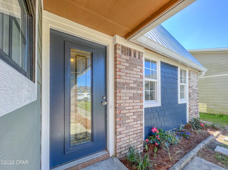 CURRENTLY UNDER CONTRACT, SELLER ACCEPTING BACKUP OFFERS  This is a adorable must see 3 bedroom 2 bath 2 story home with all new kitchen appliances, new water heater, roof was replaced in 2019, freshly painted interior with tile and hardwood floors.Master bedroom conveniently located downstairs. Versitle loft space on second floor that would be great for a office. Nice fenced in back yard with a covered deck perfect for entertaining. This home is centrally located in Panama City near grocery stores,restaurants, Gulf Coast Community College, the Navy base and only a 15 minute drive to the beach. Seller will provide a 1yr home warranty.