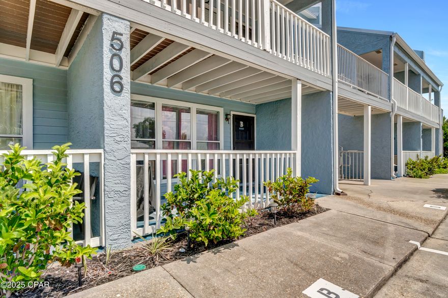 **MOTIVATED SELLER**
Looking for a perfect beach retreat or a turn key Airbnb investment .This 1 bedroom 1 bathroom with a bunk hallway located just a few miles away from the lively pier park and just 1200 feet away from  beach access 65.This unit is on the end and on the ground floor right by  the community pool.with only 16 units in this complex it is very quiet and relaxing. this is a perfect family beach getaway.also pool access and private porch.low hoa fees.this includes your wifi, water,trash,and maintenance.Also unit comes FULLY FURNISHED.Do not miss out on this perfect opportunity for your own personal beach getaway or great short term investment property.