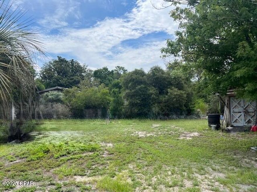 Great access to the Gulf as well as as Lake Powell! The lot is a large corner lot and is  Flood zone X. Most of the lot is already cleared - just waiting on your dream home !