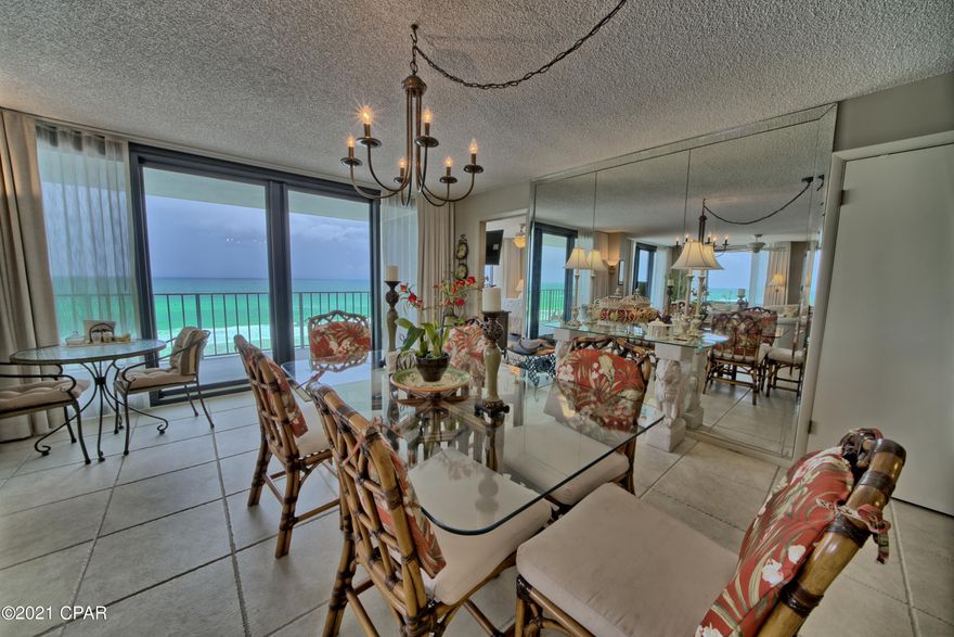 This is a non rental unit located on the much desired 6th floor. This complex has recently been totally renovated. Watercrest is centrally located close to all types of fine dining, shopping, & entertainment. This condo could become the perfect family beach getaway or a great rental income producer. This unit comes fully furnished and ready to enjoy. Thomas is a four lane street that has recently been paved. This unit gives you breathing views of the Gulf. Relax on the private beach or at the Gulf front pool, complete with huge whirlpool and Pool Bar. Enjoy awesome Gulf views and gorgeous sunsets from this 6th floor.

Heating & Air are included in HOA Fee. Antique bookcase is excluded from sale. All information is believed to be correct but should be verified by the Buyer.