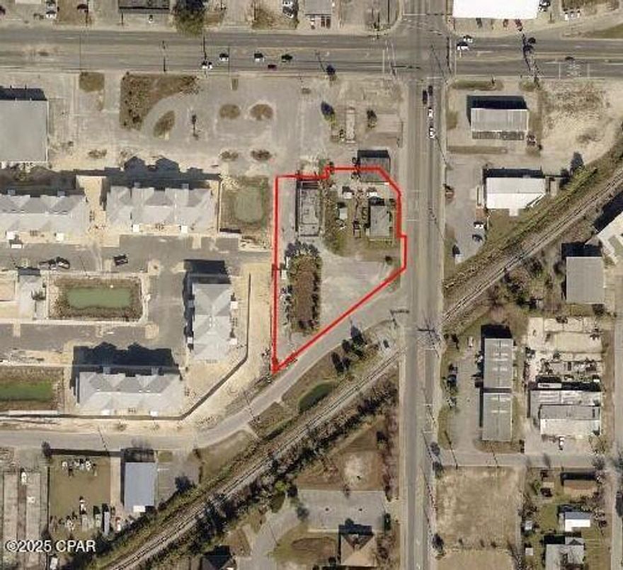 Excellent 1.2 Acre Commercial Development Opportunity / Retail Site available consisting of (3) parcels. (18373-000-000, 18373-000-000 & 18374-000-000) Building #1 is approximately 3,000 +/- Sq Ft. and approximately 18' high. Building #2 is approximately 1,500 +/- Sq Ft. with additional paved parking area. Some improvements sustained storm damage and partial repairs have been completed. Surveys and Certified engineered plans for the rebuild of building #1 are available. No value is applied to the Key building located at 1451 Jenks Ave. The FDOT acquired a portion of the building for right of way expansion and the building is scheduled to be demolished Q1 of 2026. Current zoning will not allow any residential uses. All measurements are estimated, please verify all information if important.