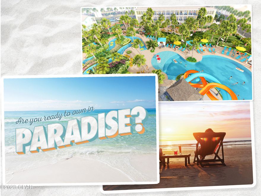 Don't miss your opportunity to enjoy everything the Margaritaville lifestyle has to offer! This home is new construction with 5 bedrooms and 5 ½ baths. Located in the exciting new Margaritaville Beach Cottage Resort, homeowners and their rental guest will have a hard time deciding what to do first; you can relax in the huge resort pool, take a trip around the 425 ft long lazy river, ride down one of two waterslides, soak in the sun on the 580 feet of dedicated beach, play pickleball, have a margarita and cheeseburger brought to you poolside, games on the lawn, outdoor movies and much, much more.