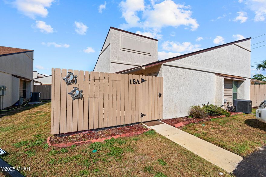 Fully furnished AirBNB/STR in Panama Beach, Florida! Are you looking for the Complete Resort Community? Horizon South, located on the West end of Panama City Beach approx. a mile West of Pier Park, has it all with 4 pools plus kids pools, tennis courts, shuffleboard, game room, mini golf, clubhouse and beach access. This upgraded one bedroom, 1 bath condo with 582 sqft of spacious living area features vaulted ceilings and a new murphy bed. The kitchen offers SS appliances, a tiled backsplash and custom cabinets. The generous master bedroom allows room for a desk or sitting area. The bathroom is renovated with all new vanity, shower/tub combo and washer & dryer. The enclosed patio offers plenty of space for entertaining.