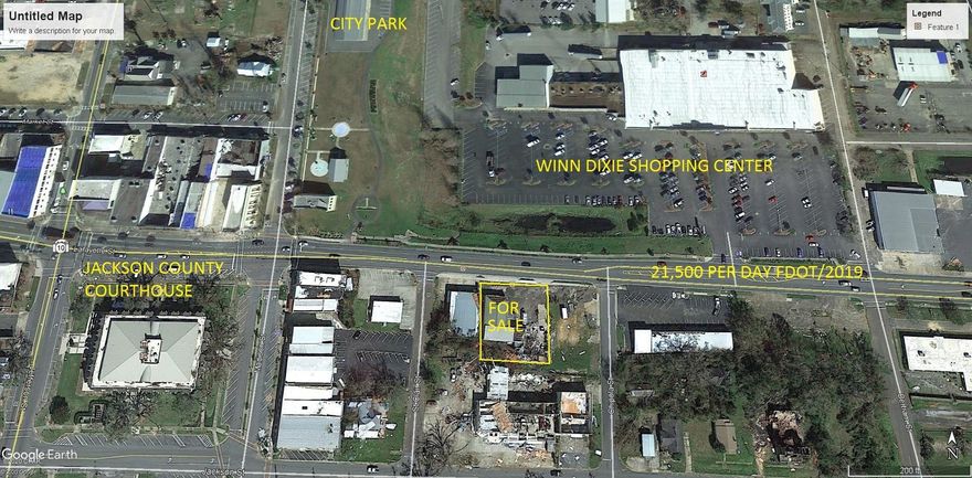 .35 ACRE, 90% covered in CONCRETE, should not require any engineering or space for retention pond. 110 front foot on Lafayette Street with 21,500 cars per day per FDOT/2019 and 2 EXISTING CURB CUTS. The existing slab remains as the buildings were destroyed from hurricane. Demolition has been completed. Existing slab has a ramp. ALL PUBLIC UTILITIES AVAILABLE. HIGH TRAFFIC, HIGH EXPOSURE.

ADJOINING .25 CORNER LOT IS AVAILABLE ALSO