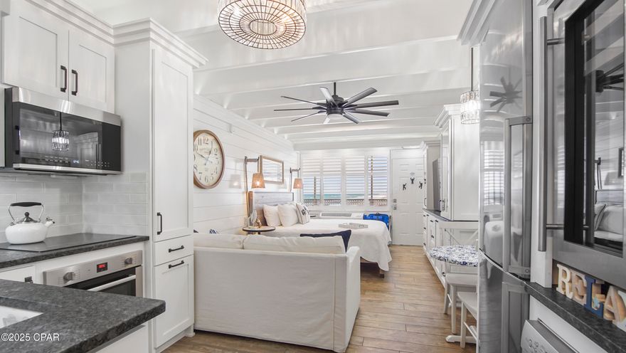 *Seller Financing Available* Fontainebleau Terrace - Gulf-Front Condo Living on Panama City Beach
Check out this beautifully updated Gulf-front studio at the iconic Fontainebleau Terrace in Panama City Beach. Perfectly positioned on Front Beach Road, this condo offers direct access to the sugar-white sands and emerald waters of the Gulf of Mexico.

Unit 314 has been thoughtfully renovated with modern finishes and is one of the few condos in the building to feature a rare in-unit washer and dryer for added convenience. The open studio layout provides comfortable living space, a fully equipped kitchen, and comes fully furnished and move-in ready. Best of all, this unit is already producing income as a short-term rental, offering a seamless opportunity for the next owner.

The Fontainebleau Terrace community offers pool, expansive sun deck, BBQ and picnic areas, owner's lounge, laundry facilities, and plenty of parking. All utilities are included in the HOA fees—electric, water, sewer, cable, internet, and trash—making ownership simple and stress-free.
Schedule a private showing today and see everything Unit 314 has to offer! Seller will pay all assessments in full with an acceptable offer!
*Seller will consider owner Financing*