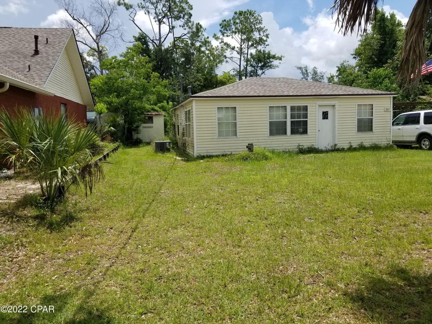 Located in Lynn Haven this 3-bedroom 1-bath home that offer lots of room on the property for all kinds of project ideas including adding an addition to the home. The roof was replaced in 2019 and the flooring has been updated. The kitchen area offers all the amenities you would expect. The property just needs a little TLC. Request your tour today. If important all information & measurements are approximate should be verified.