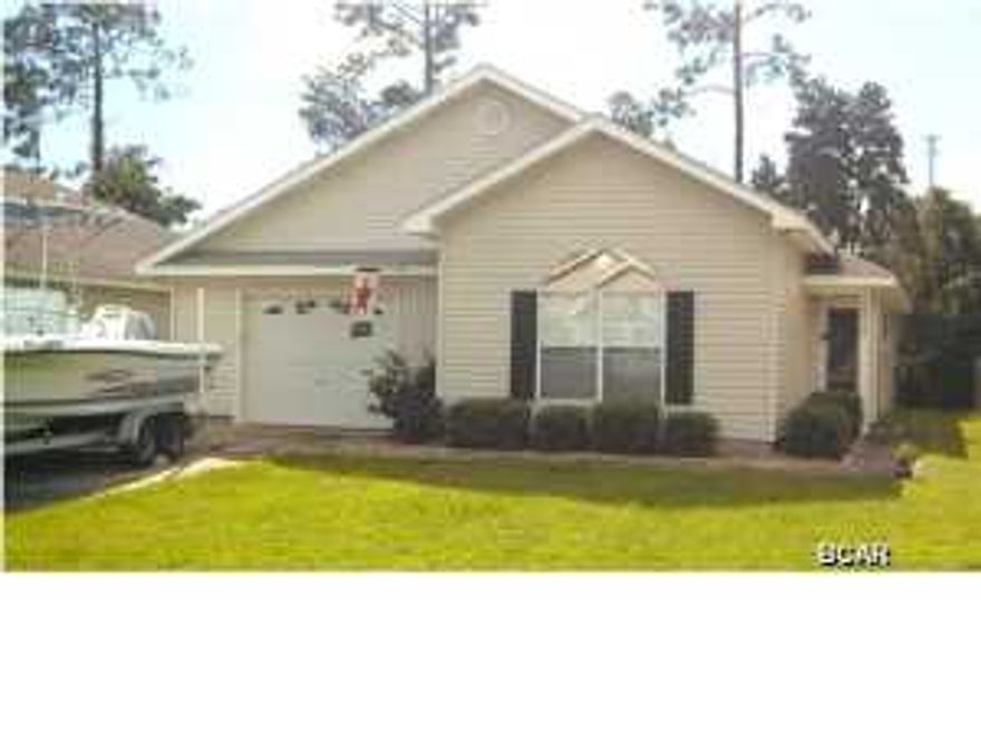 Cute 3 BEDROOM, 2 BATH WITH 2 CAR GARAGE. THIS HOME HAS A SCREEN PATIO with patio light & OPEN DECK.