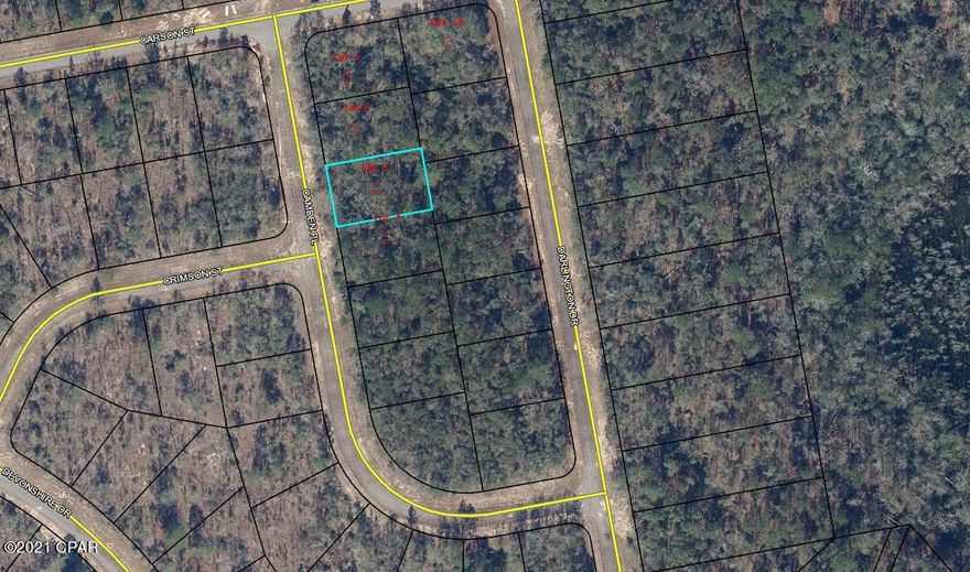 One of 5 adjoining lots in Sunny Hills Subdivision. This would make a nice place to build a home on this lot or buy all 5. Sunny Hills has many lakes and ponds, an 18 course public golf course and is a close drive to beautiful Panama City Beaches.
