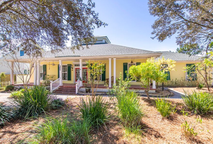 Absolutely stunning and magnificent 30a masterpiece. The location of 309 Seabreeze is a rare find as it is located on just under a half acre and 36 feet above sea level. It boasts 3,446 square feet under roof, and 2,150 square feet of heated and cooled space. The home was built with the most stringent construction standards, including 2x6 exterior walls, and 2x4 soundproof interior walls. The exterior of the home was built to last with hardi-plank, vinyl ceilings, vinyl covered beams, vinyl soffits, and vinyl front railings. In addition, the roof was built with 50-year architectural shingles, and high R-value insulation. Additional high-end construction standards include hurricane impact windows and hurricane shutters. As you walk to the front door, the front porch spans the entire length of the home and is built with replica Chicago brick for ultimate durability, sustainability, and beauty. Entering the front door is an experience itself as the home was designed in an open concept, split bedroom plan and is oriented to the east and west with panoramic, 360 degree views of the entire property, inside and out - while natural palm fans spin creating a breeze that reminds one of the Caribbean.
As you walk through the living room, one's attention is automatically turned to the three designated seating areas with three custom built double adjustable shelving and lower storage units.
No expense was spared in the kitchen with wrap around granite bar with 20-inch countertop, high end multi functional appliances, custom cabinets, and an oversized pantry with custom cabinets.
The split bedroom plan affords ultimate privacy as the two guest bedrooms and one guest bathroom are located on the opposite side of the home.
The master suite is located on the right side of the home, and is open and luxurious, offering 16 feet x 16 feet of space.
The master ensuite bath has Turkish travertine stone floor, and shower wall with 36 inch x 80 inch glass outer walled triple shower.
The dual sink counter is all custom granite.
The two guest bedrooms are open and airy with bamboo hardwood floors, and ample room for guests.
There is a bedroom on the back of the home that could serve as an office, a fitness room, or even an artist's sanctuary as it open and airy.
Transom windows adorn the interior of this home which brings the outside of the home, inside.
The exterior is a labor of love, and attention to every detail and the luscious greenery is indefectible, and perfect in every way. Many of the striking details of the landscape include pergolas, garden areas, opulent vines, fruit trees, and perennial plants. A private well waters the entire property from hanging ferns to potted plants. All in all it features one screened porch for dining, and a 16 foot by 26 foot covered deck, and an outdoor shower. The windows include hurricane shutters. The 2.5 car garage is 26 feet x 26 feet and is designed to house a 22 foot boat with trailer with a break away hitch in one bay; the garage door has an extra panel allow to taller vehicles, and the home is wired for a generator. Additional exterior features include: extra wide driveway (12 feet wide), one of the largest lots on Highway 30a, and room for a pool. The Seabreeze community has private dedicated beach access (Deeded private locked gate access to the beach shared with Ramsgate), and dedicated access to Camp Creek Lake, and is a short walk away from the Gulf of Mexico and a short drive to Rosemary Beach, Alys Beach, Camp Creek Golf Course and numerous shopping, dining and entertainment options.