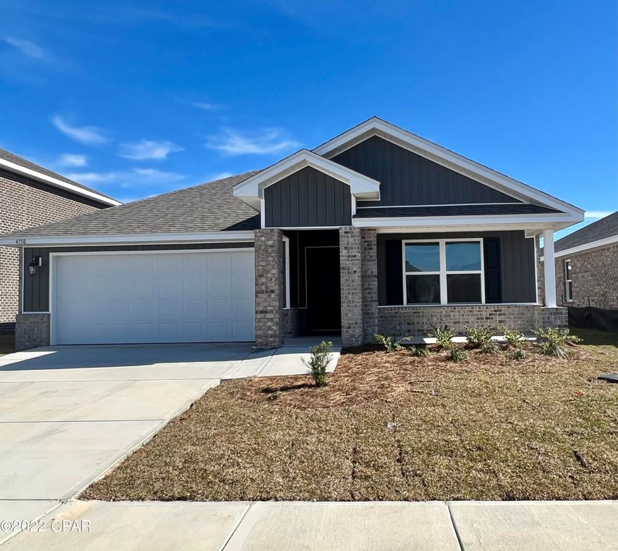 New construction home located in the beautiful Titus Park community! Single story, four-bedroom, two-bathroom home with a two-car garage. The floorplan features an open concept kitchen with an island, large pantry and stainless steel appliances, and granite countertops throughout.



This home comes standard with a Smart Home Technology package which includes a KwikSet keyless entry, Skybell doorbell, automated front porch lighting, an Echo Dot device, and Quolsys touch panel which can be integrated to control your lighting, thermostat, front door and so much more.