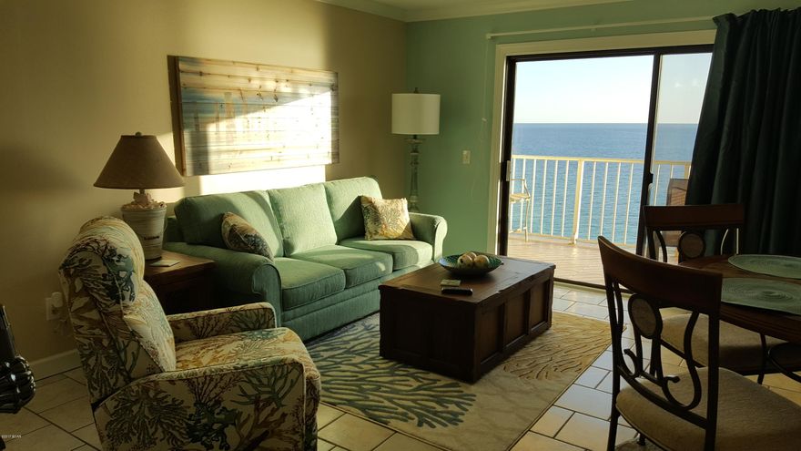 INSTANT INCOME - confirmed reservations included in listing price.  Truly turnkey unit.  Everything updated - over $20,000 of improvements made in Feb 2017 (HVAC, Furniture, Furnishings, Mattresses, Linens, etc.).  Located on the 14th floor gives this unit amazing views of the Gulf of Mexico and evening sunsets.  On East end of building, so there is no noise from the nightclubs.  This home is decorated nicely in beach-themed decorations.  Sleeps 6.  This unit has booked over $23,000 starting in March,  with some dates still available and more bookings being made.   Summit is a popular destination offering 2 gulf front pools, 1 is heated when needed, 2 kiddie pools, tennis, shuffle board, grilling area, beach-side playground, fitness center, indoor whirlpool, snack bar and gift shop, two outdoor hot tubs, as well as onsite Bikini Bob's grill and Tiki Bar. This is a gated community.  Appointment to view is necessary as unit is rented all of July.  All dimensions are approximate; please verify if important.  Seller financing is possible.