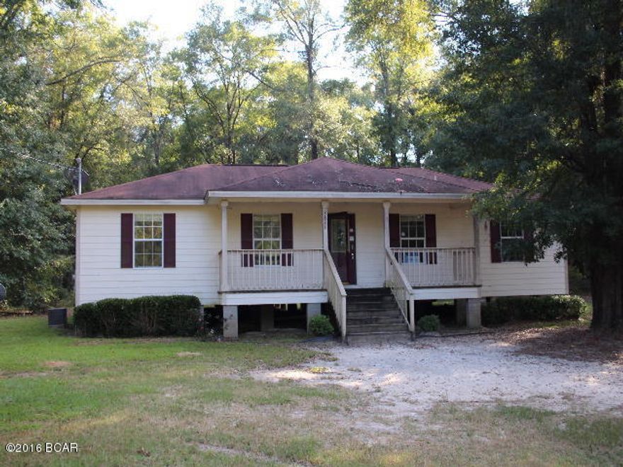 ** PRICE REDUCTION*** Looking for a big home in the country? This is it... Comes with 4 bedrooms, 2 baths and nice living room, and den area. The kitchen has a breakfast nook and you also have a formal dining room. There is a large front porch across the front of the house to enjoy sitting and relaxing. There is a nice metal yard building for storage. The lot is 1.58 acres; lots of birds and wildlife in the area to enjoy watching. Make appointment today to view this home! Offered for cash only.