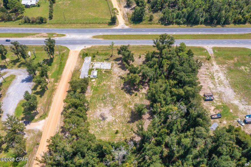 Commercial parcel with 100 feet on Hwy 231. 
Approximately .91 acre. High and dry!!!!