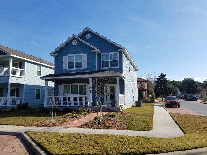 Nicely appointed 4 bedroom, 2.5 bath home on corner lot in the gated community of Magnolia Bay Club near Bay Point. Features include hardwood flooring in the downstairs living areas, staircase, and hallways. The gourmet kitchen offers granite and quiet-close cabinetry, stainless appliances w/ gas range/convection oven, dishwasher, microwave and refrigerator to convey; Breakfast Bar and nook open up to the spacious living room with great natural lighting. Additional Large family room with hardwood flooring; Upstairs features the master bedroom and bath with double vanity, soaking tub and plenty of walk-in closet space. 3 additional bedrooms- 2 carpet, 1 wood floors; Gas tank-less water heater; 2 car garage. This is truly a must see home with lots of upgrades!