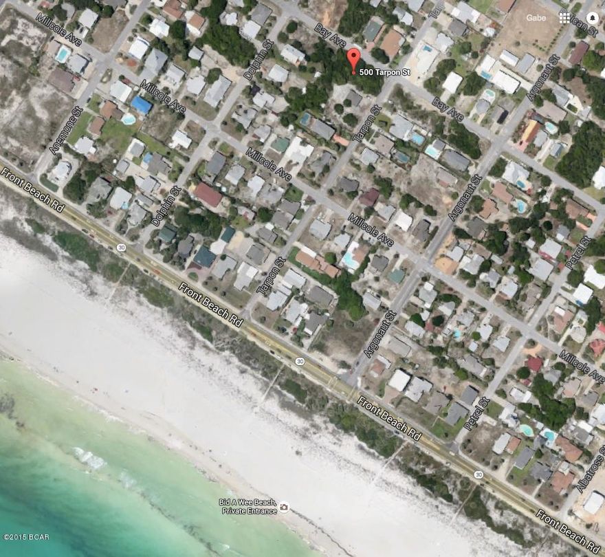 Very nice, large corner homesite in Bid-a-Wee.  THIS HOMESITE IS SOUTH OF BAY, SO YOU CAN BUILD A VACATION RENTAL ON THIS PROPERTY.  Large Homesite 60x150.  Less than 2 blocks to the dedicated Bid-a-wee beach.  Own your part of the beach.