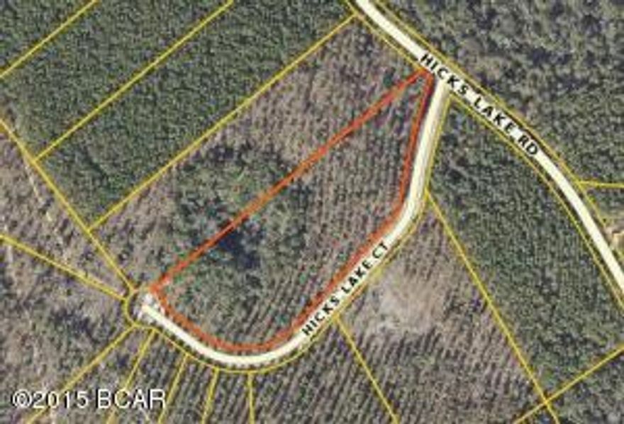 GREAT BUILDING LOT CLOSE TO BOAT RAMP AT HICKS LAKE.  PLEASE VERIFY ALL INFORMATION AND MEASUREMENTS.