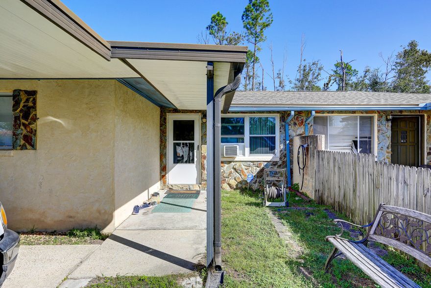 CURRENTLY UNDER CONTRACT, SELLER ACCEPTING BACKUP OFFERS

Conveniently located duplex, close to schools and shopping! This 3 bedroom 2 bathroom house is a perfect starter home. Kids will enjoy the spacious backyard while you relax on the screened in back patio. New Cabinets, New Appliances, New Floor, New Paint all updated within past 5 years. Go check it out!  All sizes are approximate and should be verified.