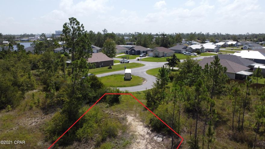 Under Contract, Seller taking Backup Offers. Beautiful Lot in the very popular Sweetwater Village. On a cul-de-sac and plenty of space for your new home, or a great location for a spec home. Sweetwater Village features its own lake for recreational activities and amentities include a playground and picnic area. Fantastic proximity to TAFB.  A nice, quiet, and established subdivision. Priced to sell.