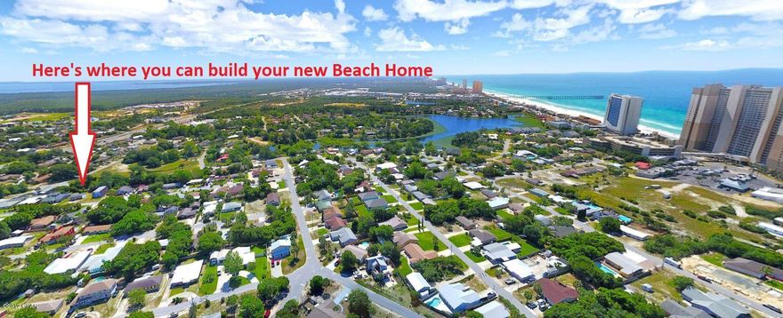 Centrally located build-able lot less than a mile to the Beache, Frank Brown Park and Pier Park! Lots are going fast in Panama City Beach, Don't get caught saying, ''I should have bought back then''