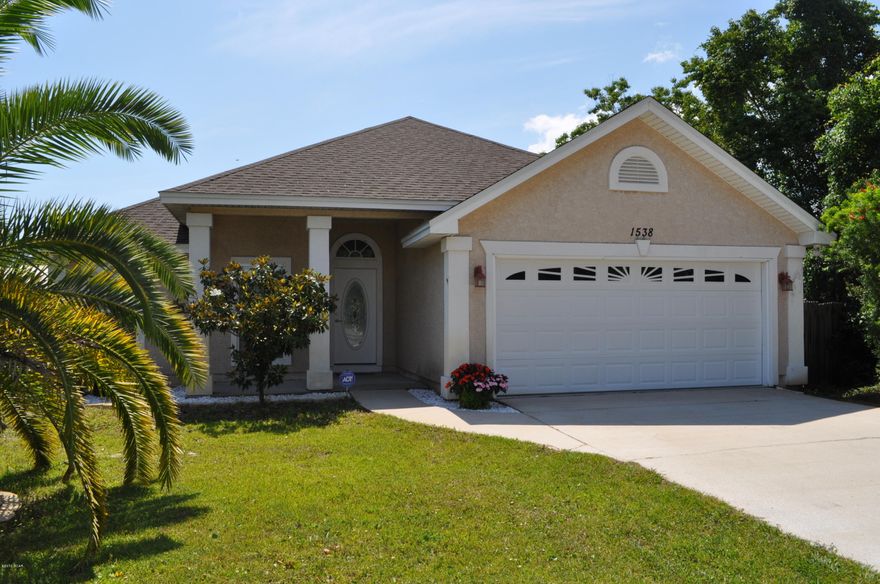 Excellent, turn-key home close to everything!  This 3BR/2BA home has a great floor plan with lots of architectural details like arched doorways, double tray ceilings, built-in shelving, and more.  The kitchen cabinets look brand new and along with a breakfast nook with banquette seating, there is also a dining room.  The master bedroom features a tray ceiling and the attached bath includes a double sink vanity, garden tub, separate shower and a walk-in closet.   The backyard is privacy fenced so your kids and pets can play safely!  The location of this home is superb as you are only minutes from the Navy base, schools, shopping, restaurants and the beach!  All is approx. and must be verified by Buyers if important.