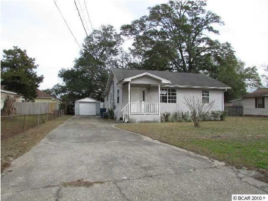 *EQUAL HOUSING OPPORTUNITY* Charming home inside and out! Spacious fenced back yard is terrific for expanding or adding a pool, workshop or garden. Feel welcomed immediately as you step upon the front porch.This terrific floor plan offers a large living room & dining room that awaits your guests. Kitchen is light and bright, amble cabinet space, breakfast bar, super large pantry and is fully equipped ready for you to create super meals. All bedrooms are generously sized with large closet storage space. Ceiling fans are found throughout home. Take advantage of the attached storage space as an added bonus to this wonderful home. Talk about location! Near Watson Bayou, Tyndall AFB, Hwy 98.