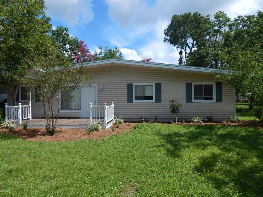 Remodelled home in the desireable 22nd street area and close to 23rd street. Home is also centrally located in the Forest Park Subdivision.  New stainless steel appliances with breakfast bar and eat in kitchen. Home has  new flooring, interior repainted, and separate laundry room. Home has been completely re done. Home offers 3 bedrooms, 2 bath, living room, kitchen and dinning area.  There is an open patio both on the front and back side of the home. Chain link fence surrounds the property with an outside storage building. Priced within your budget.  All electrical, plumbing upgraded.