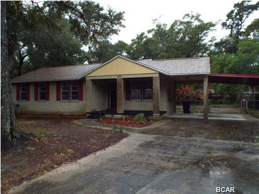 Cove three bedroom one, bathroom house with new roof and some interior updates offered as is. The house has been white boxed and is ready for the personal touches to turn it into a home. All sizes approximate or taken from other sources please verify accordingly.